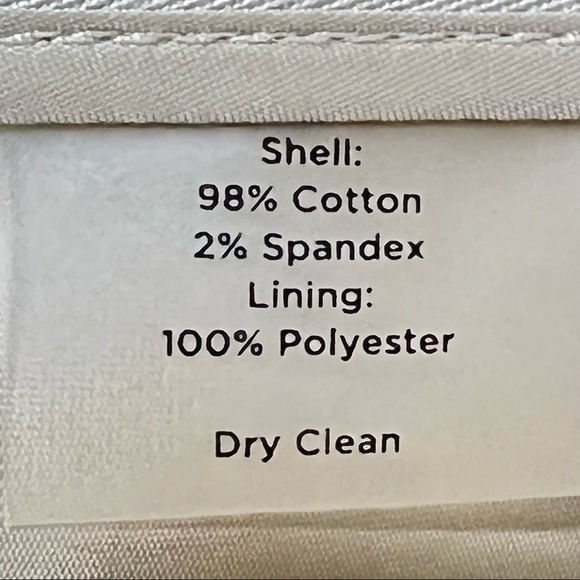 Talbots Button Front Lined Tan Skirt With Faux Pockets Size 6 - Picture 10 of 11